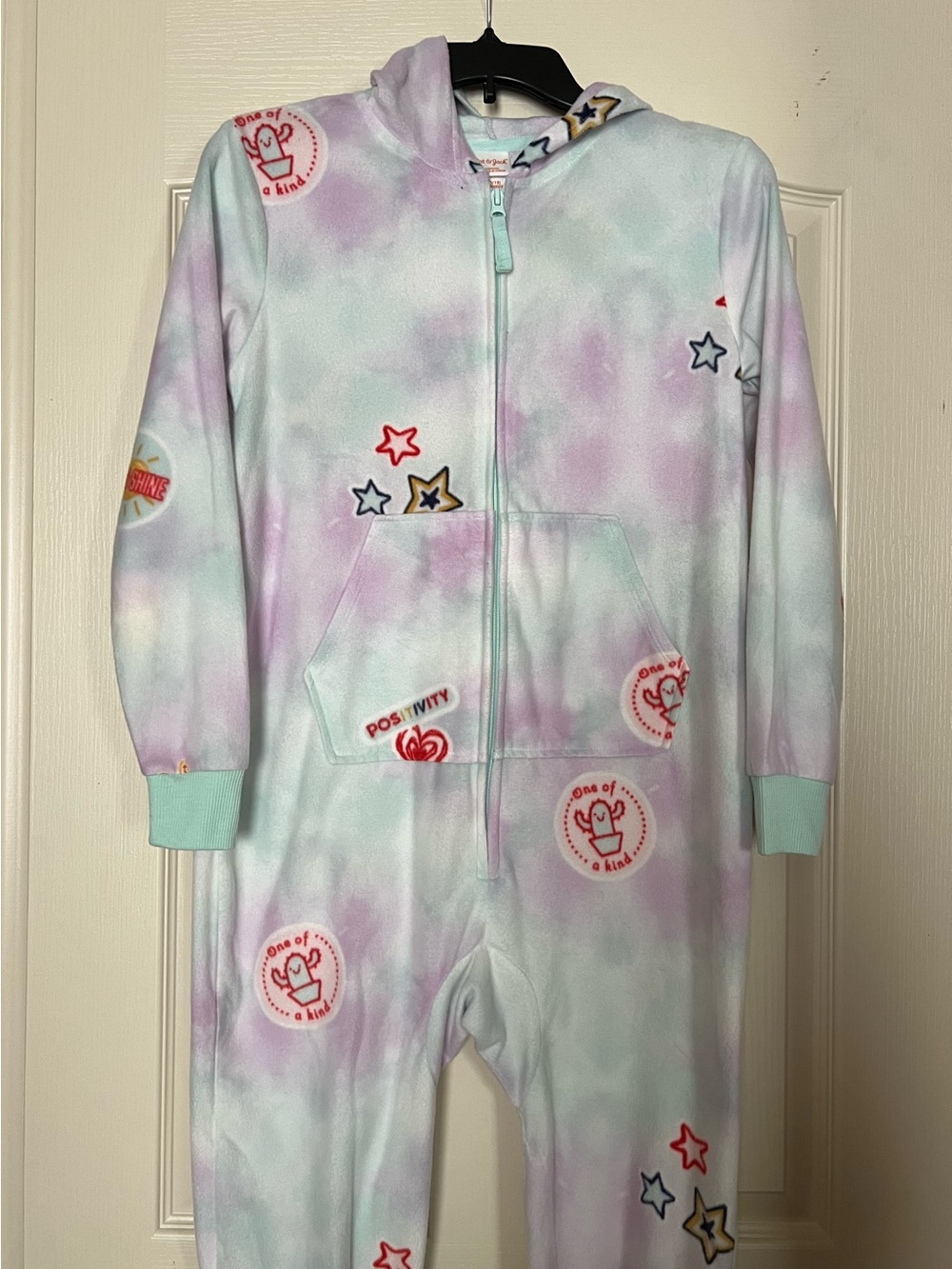 Girls 10/12 Cat & Jack Pajama Onesie